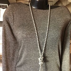 Calvin Klein long sleeve knit blouse 1X